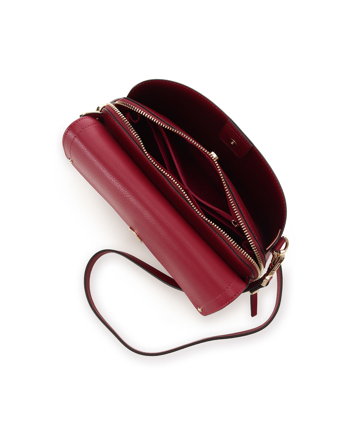 Samantha Thavasa「かぶせポケット合皮ショルダーバッグ」|ショルダー・メッセンジャー|