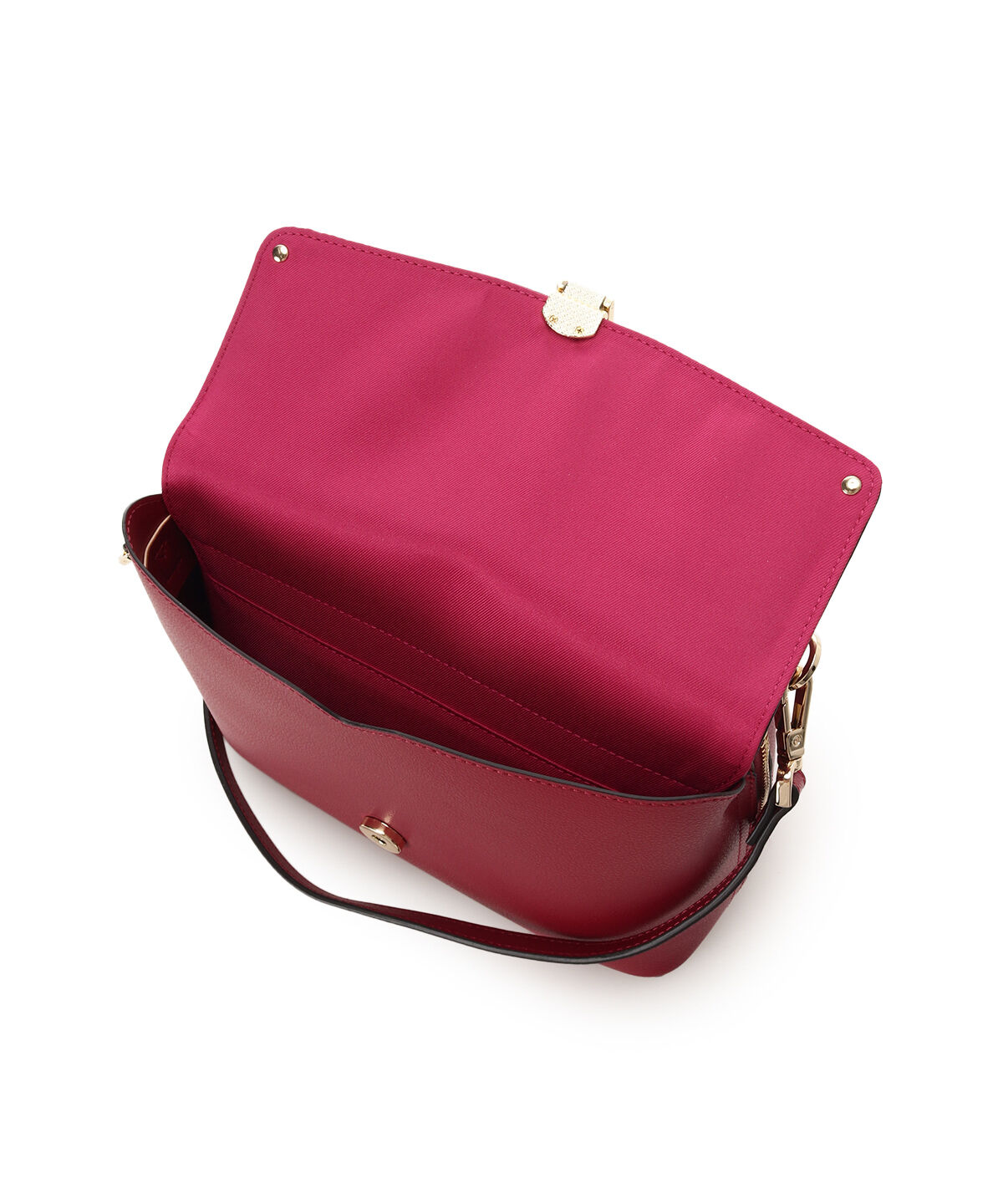 Samantha Thavasa「かぶせポケット合皮ショルダーバッグ」|ショルダー・メッセンジャー|