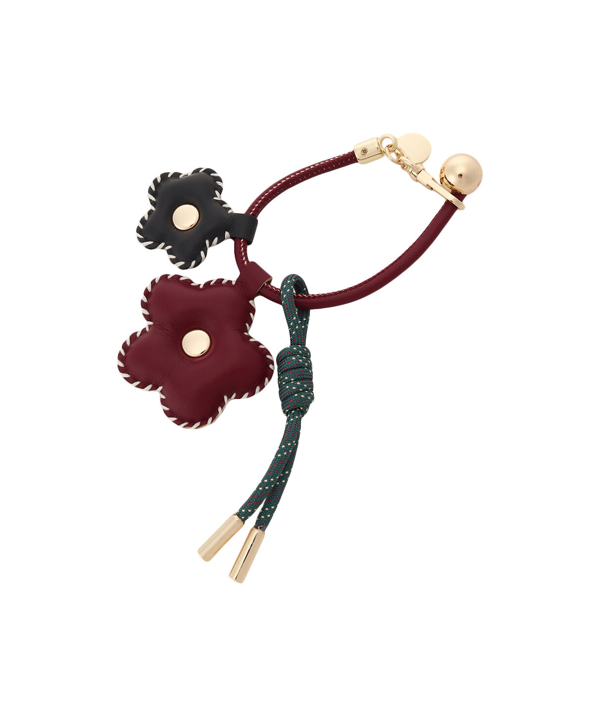 Samantha Thavasa「カジュアルフラワーモチーフ バッグチャーム」|チャーム・キーホルダー|