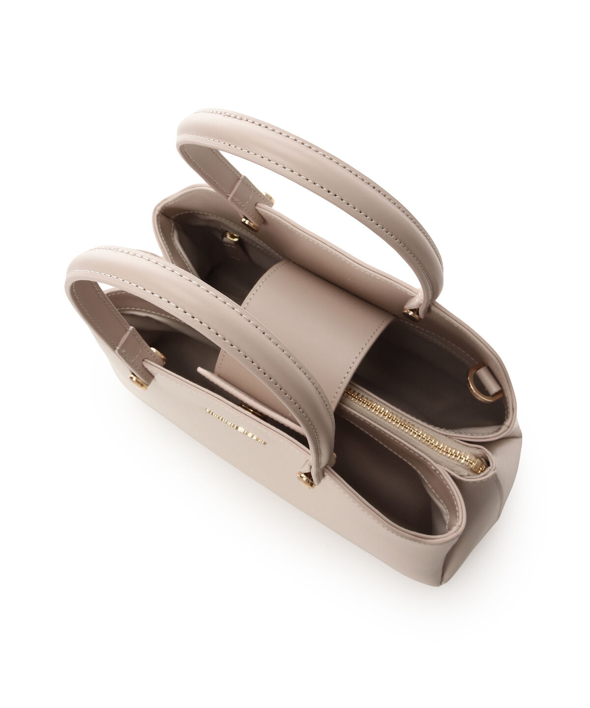 Samantha Thavasa「オリジナル金具ガラス調レザーハンドバッグ」|ハンドバッグ|