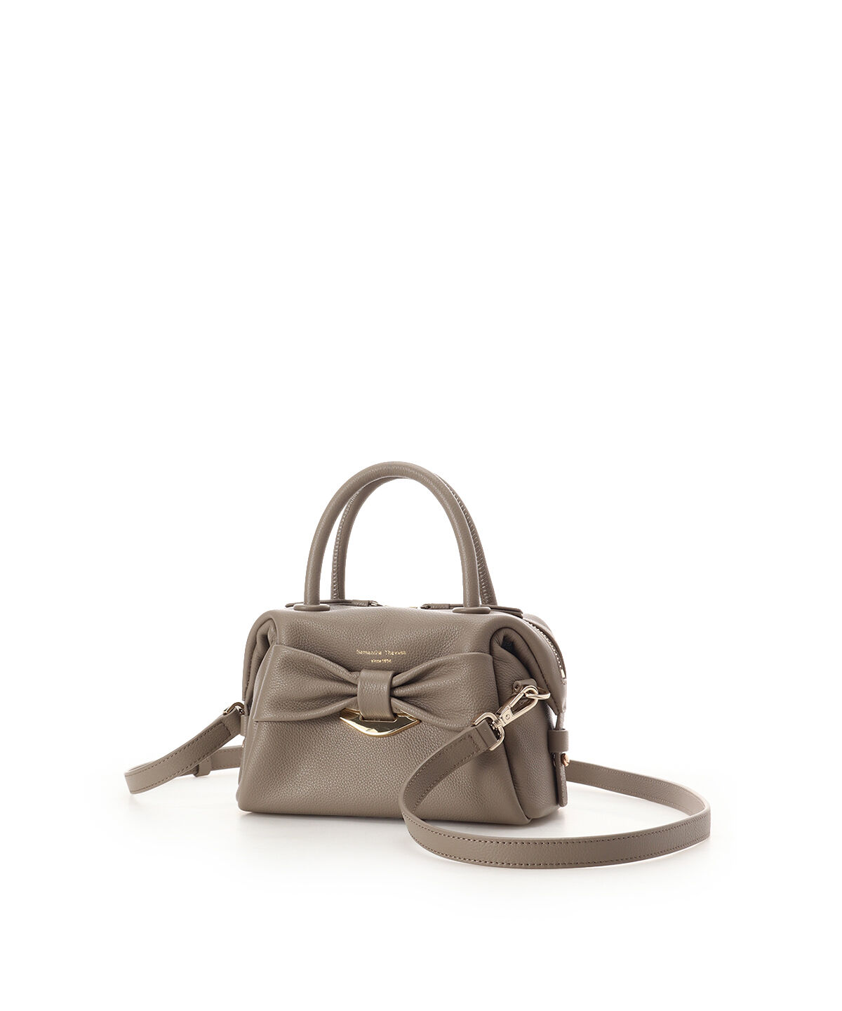 Samantha Thavasa「リボンモチーフ レザーハンドバッグ」|ハンドバッグ|
