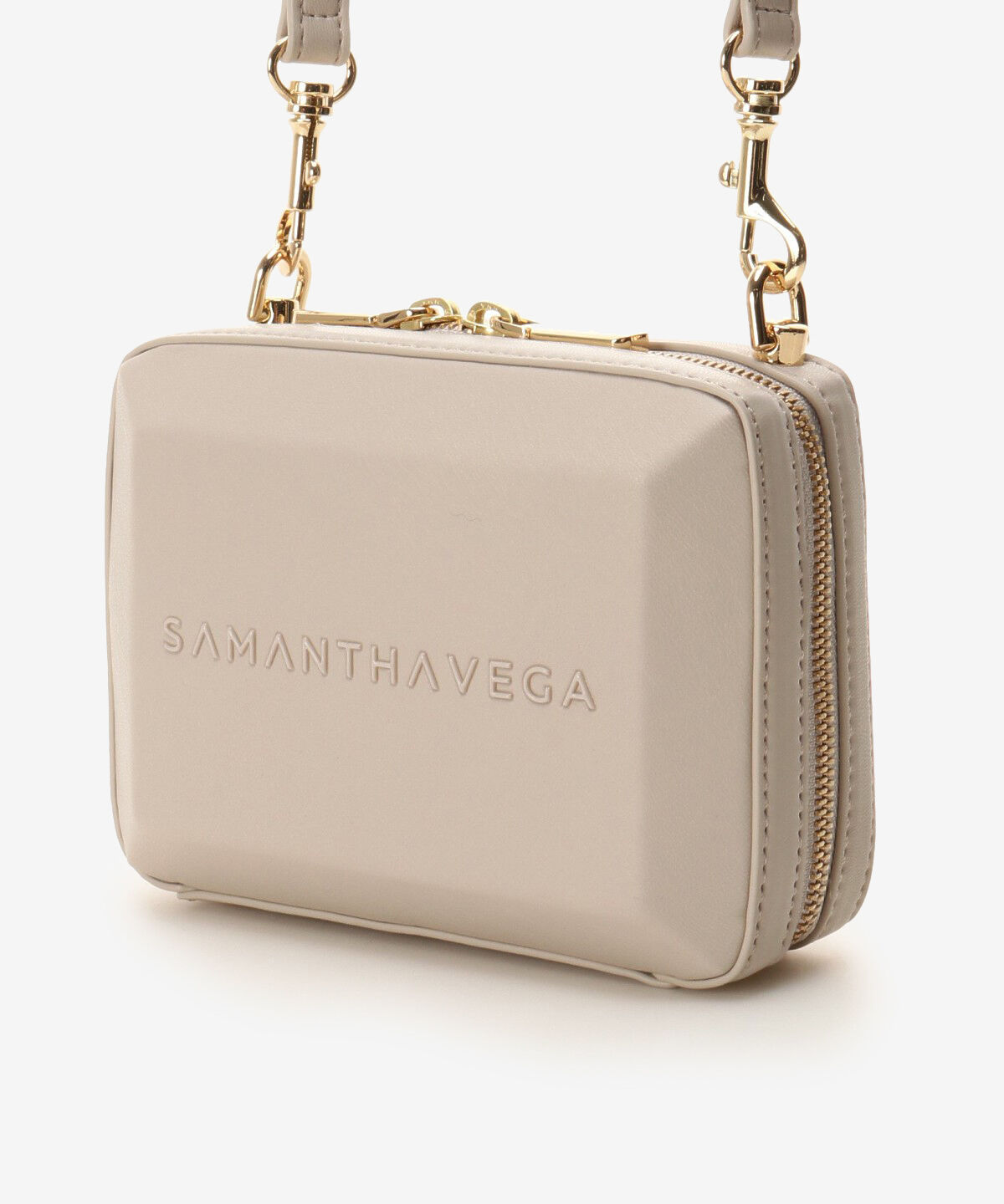 Samantha Vega「ナノスクエアストーンショルダーバッグ」|ショルダー・メッセンジャー|