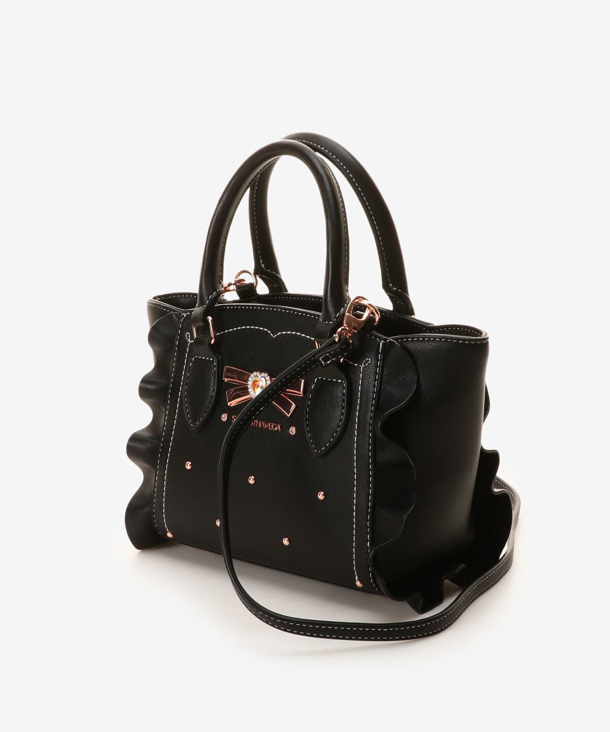 Samantha Vega「リボンスタッズフラッター(ミニ)」|ショルダー・メッセンジャー|