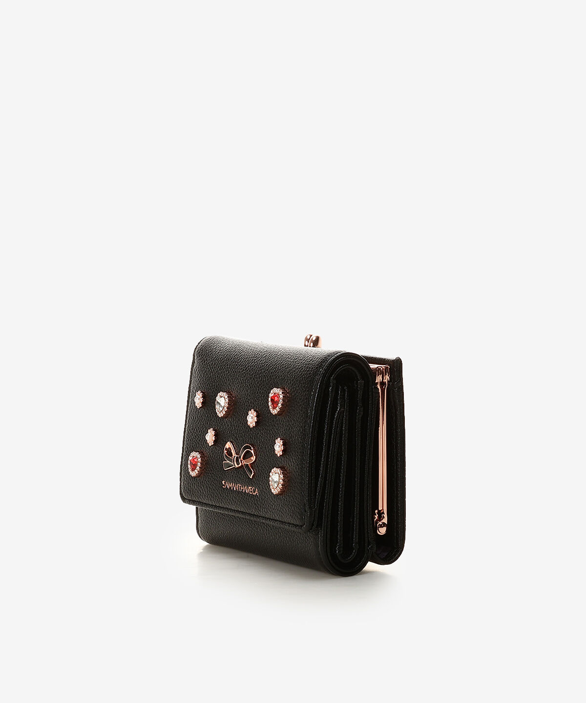 Samantha Vega「ハートビジュー折財布」|財布|