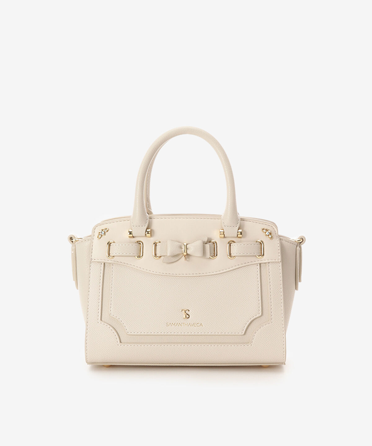 Samantha Vega「フロントリボンベルトショルダーバッグ」|ショルダー・メッセンジャー|