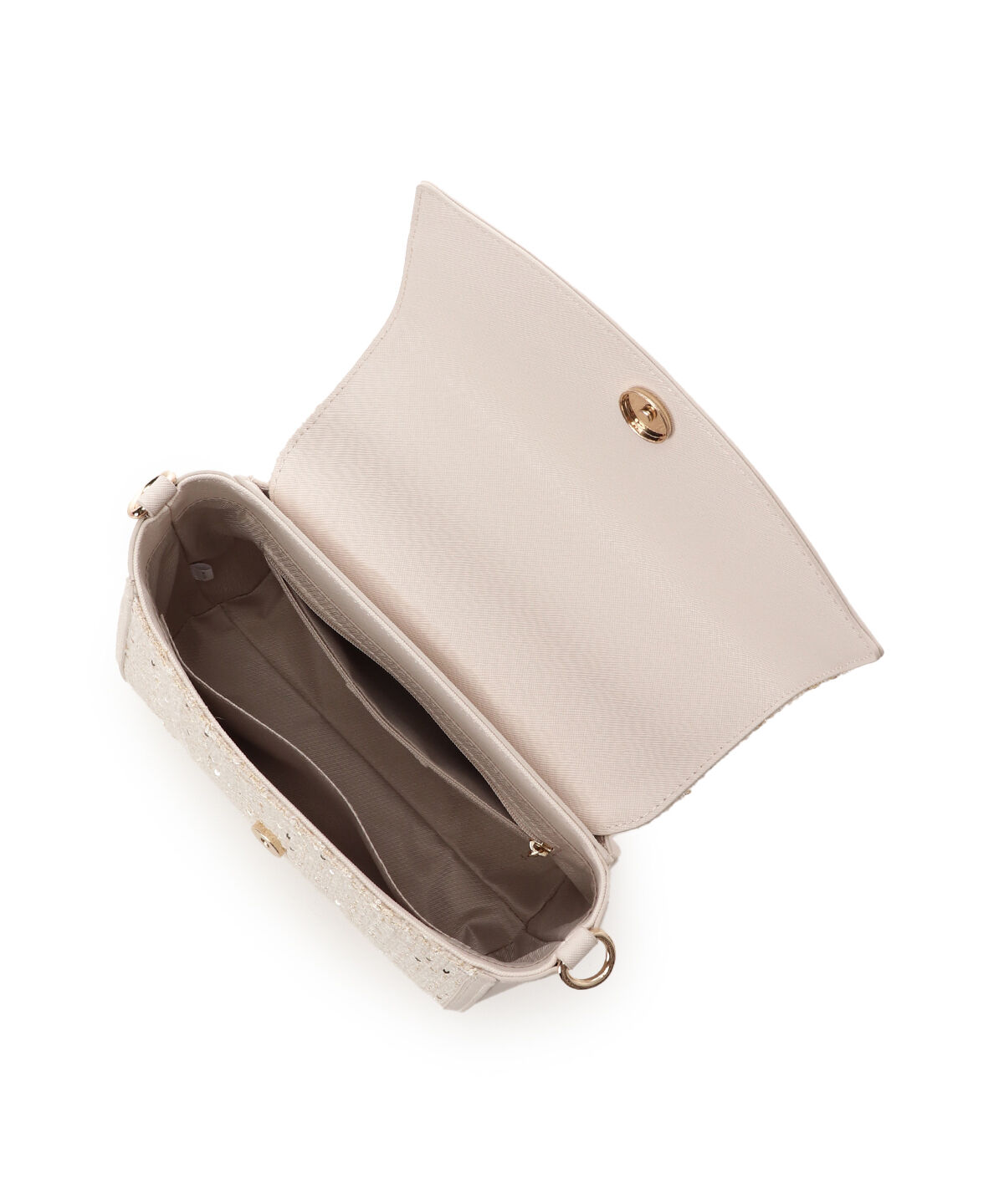 Samantha Vega「ツイードアクセントリボンショルダーバッグ」|ショルダー・メッセンジャー|