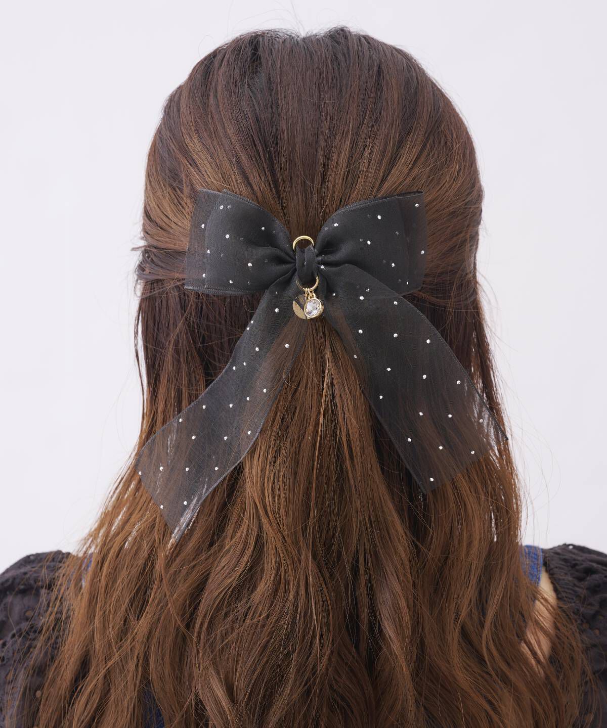 Samantha Vega「シフォンリボンバッグチャーム」|チャーム・キーホルダー|