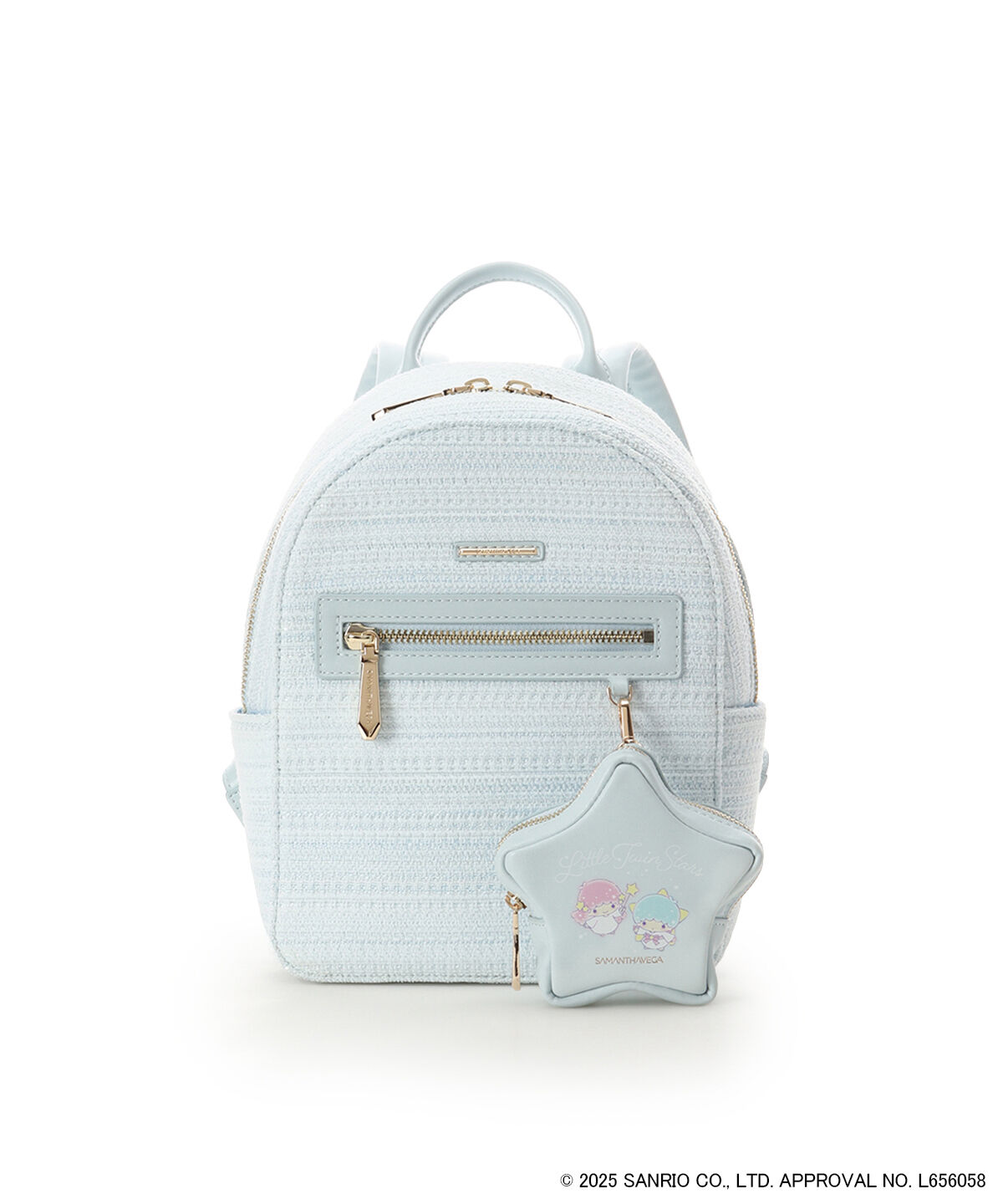 Samantha Vega「『リトルツインスターズ』（キキ＆ララ）リュック」|リュック|ライトブルー