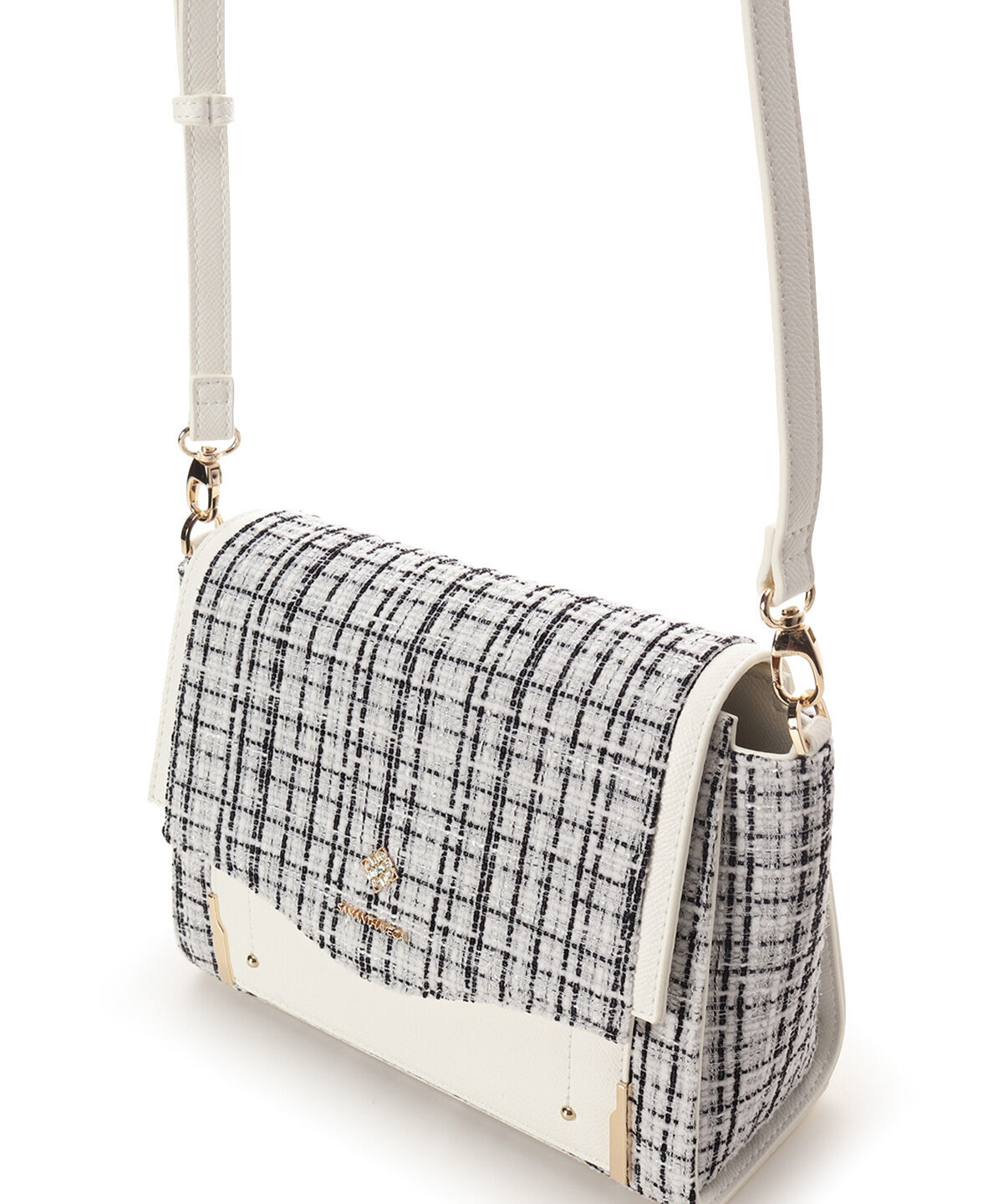 Samantha Vega「新色ツイードダイヤカットショルダーバッグ」|ショルダー・メッセンジャー|