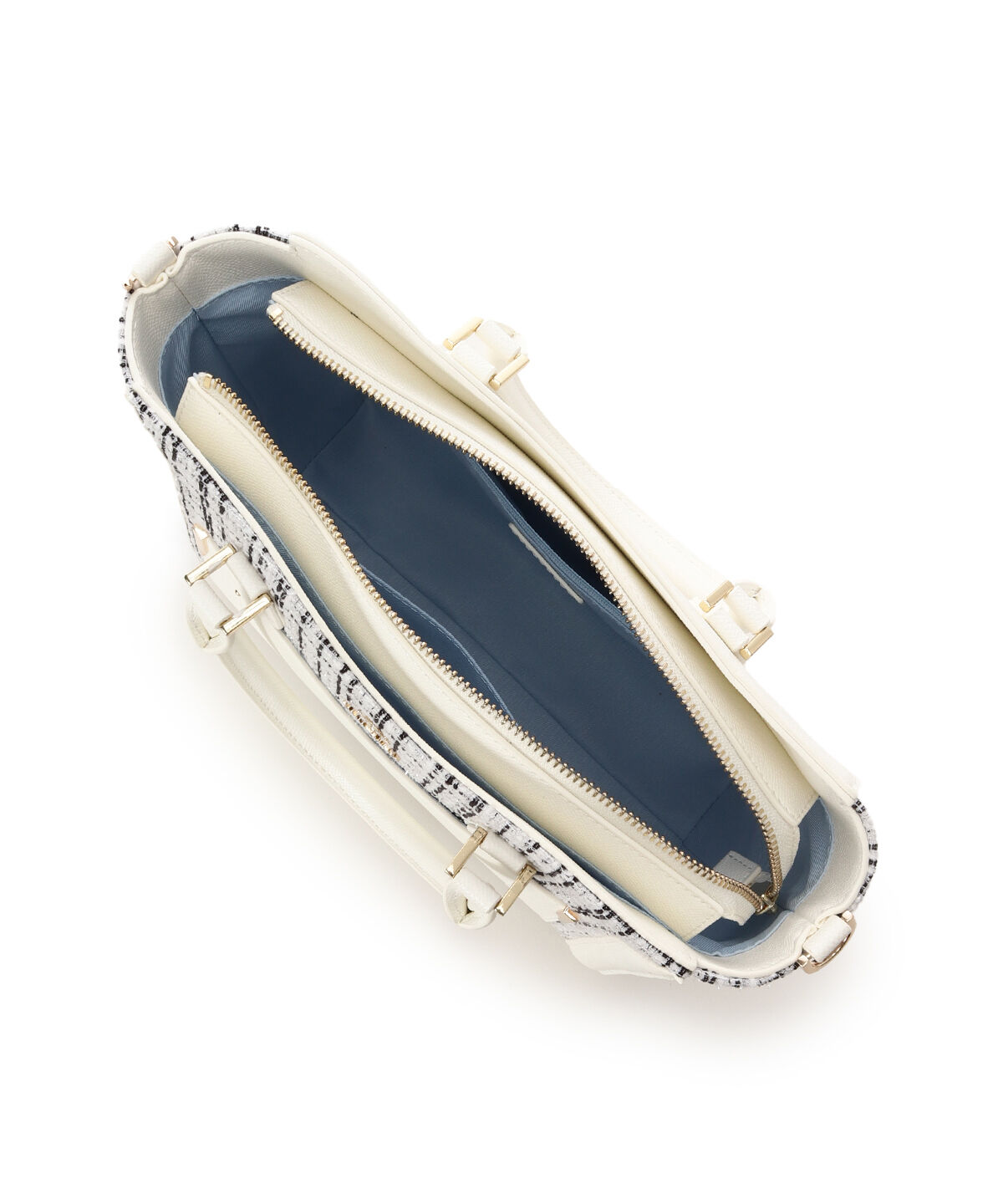 Samantha Vega「新色ツイードダイヤカットハンドバッグ」|ハンドバッグ|