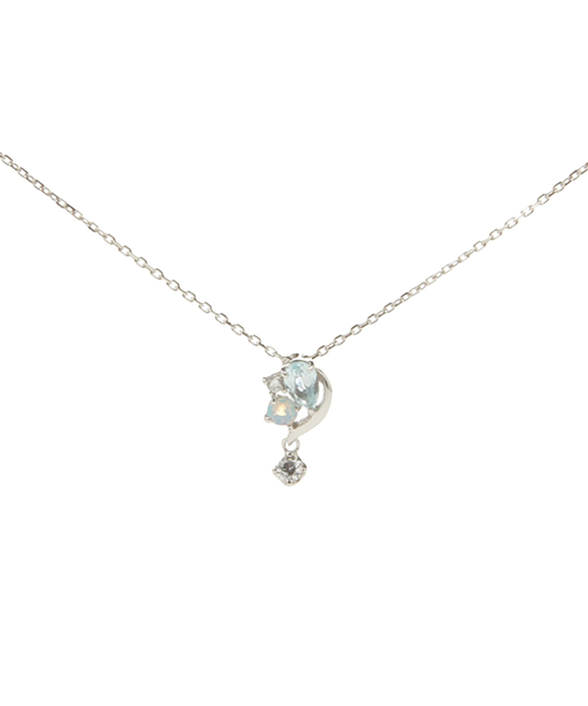 SAMANTHA SILVA「ドロップモチーフネックレス」|ネックレス|SILVER rhodiumﾒｯｷ