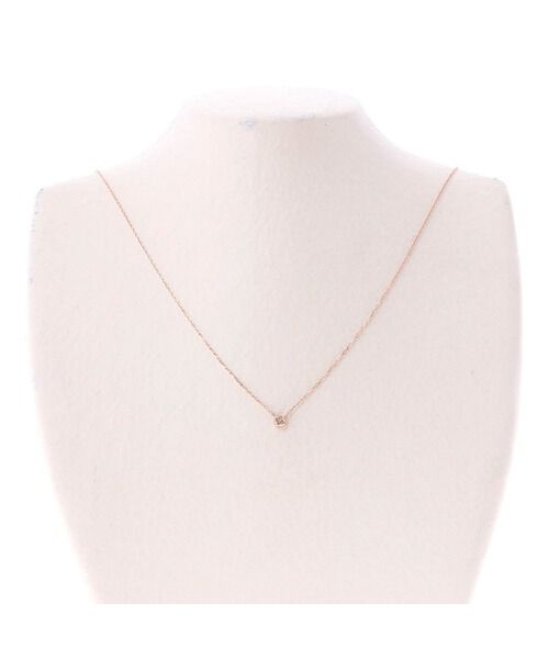 Samantha Tiara「K18 SPG 一粒ダイヤモンドネックレス (小)」|ネックレス|