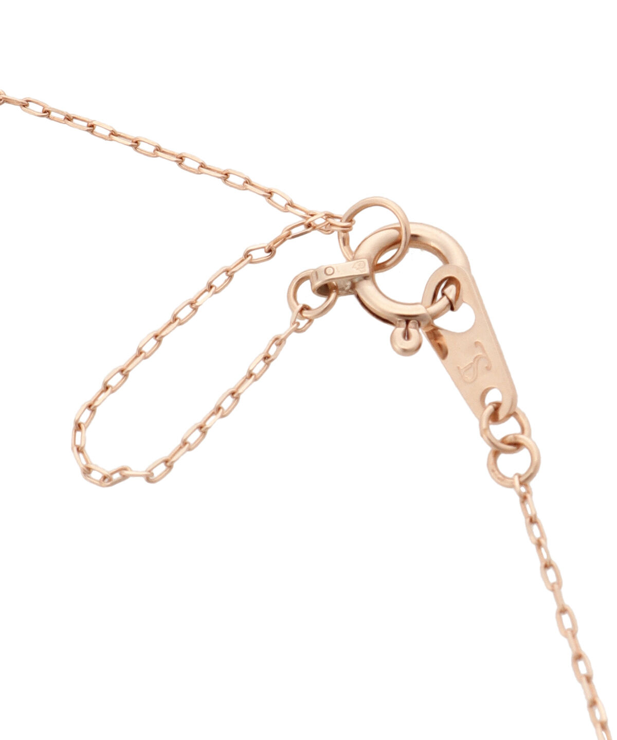 Samantha Tiara「K18 PG  Love Knot スウィングルネックレス」|ネックレス|