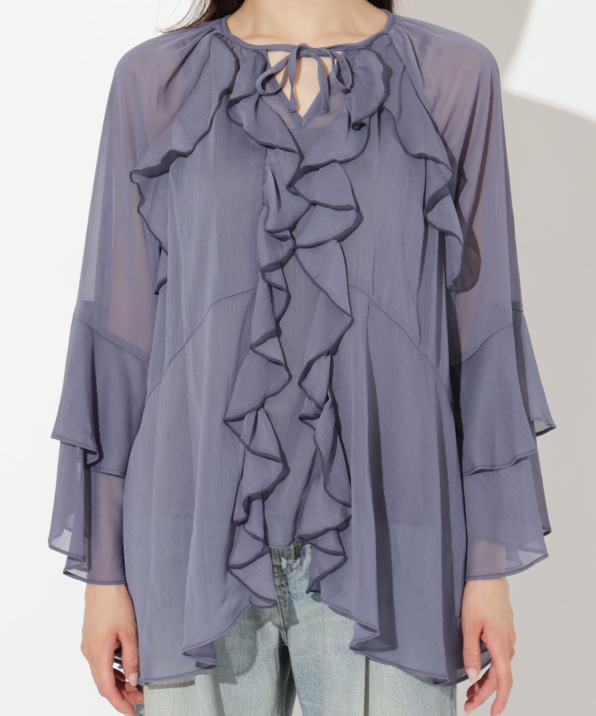 アンドクチュール「バタフライチュニック」|チュニック|