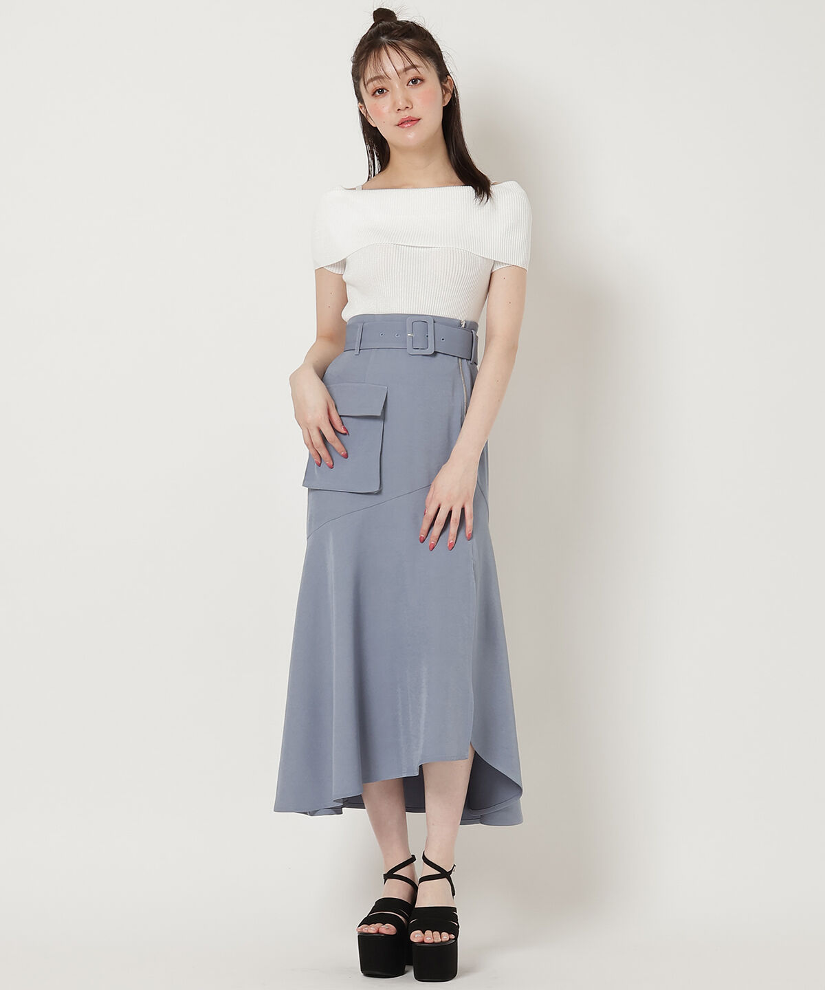 REDYAZEL「ラメリブニット」|ニット・セーター|