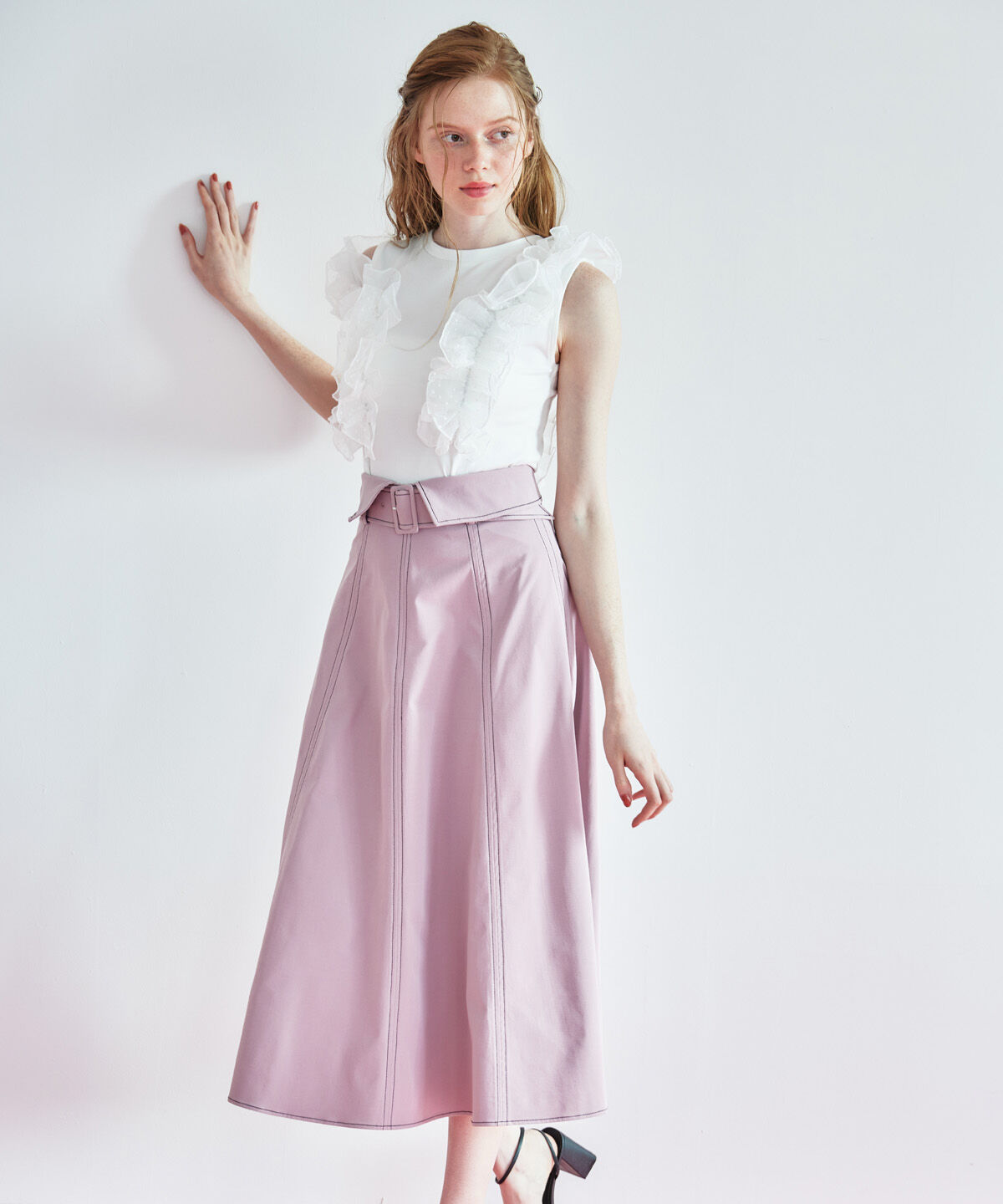 REDYAZEL「2WAYフリルトップス」|Tシャツ・カットソー|