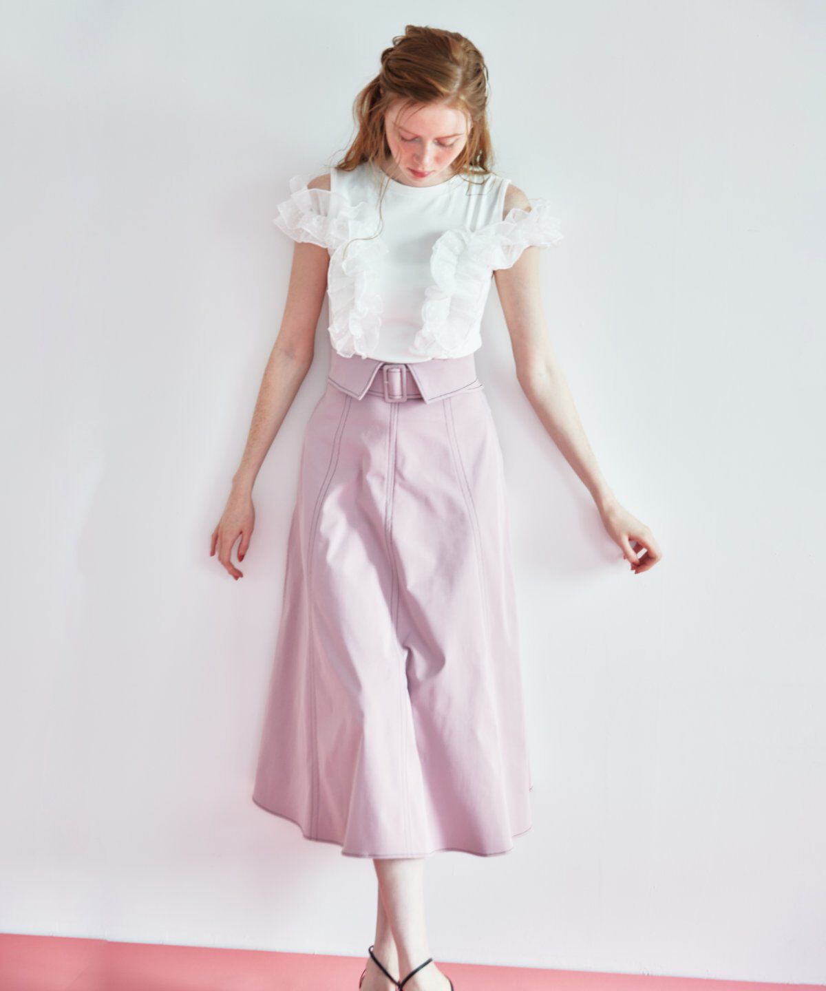 REDYAZEL「2WAYフリルトップス」|Tシャツ・カットソー|