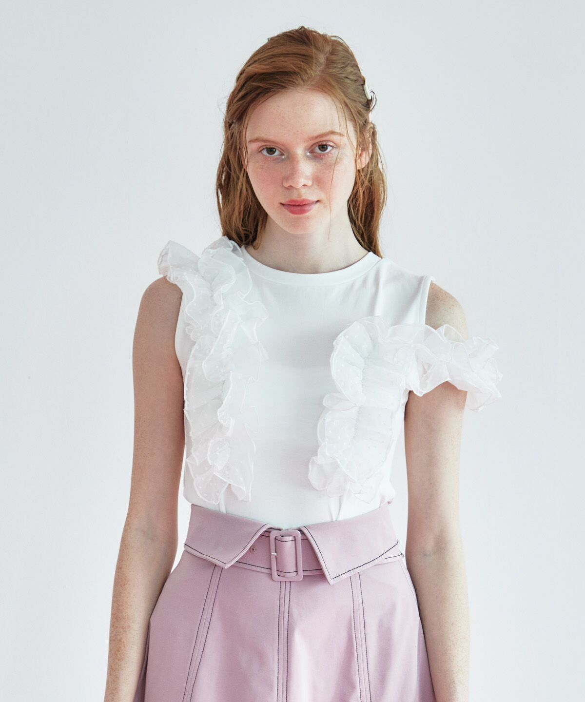 REDYAZEL「2WAYフリルトップス」|Tシャツ・カットソー|