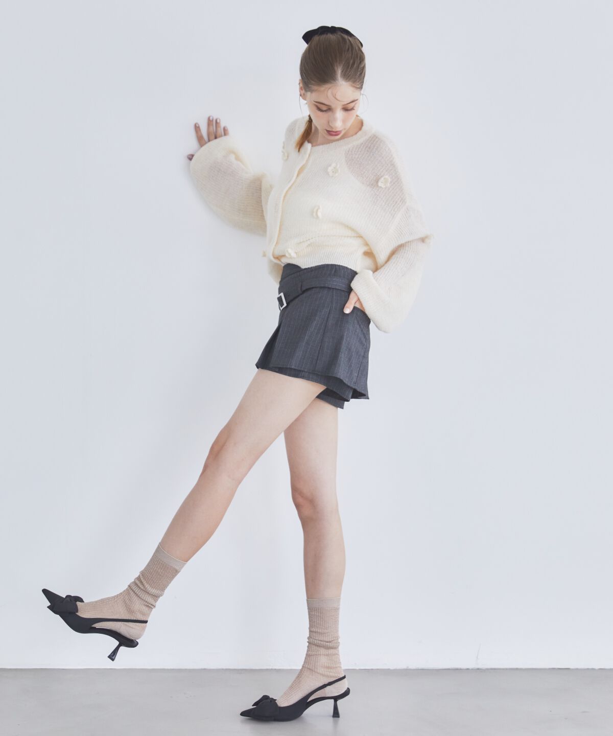 REDYAZEL「クロシェフラワーカーディガン」|カーディガン|