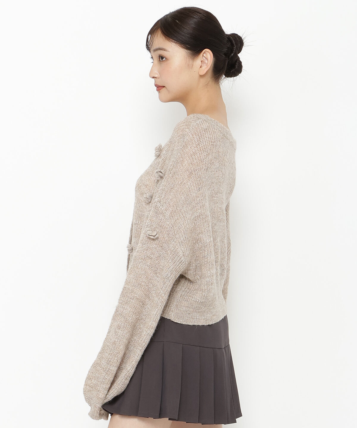 REDYAZEL「クロシェフラワーカーディガン」|カーディガン|