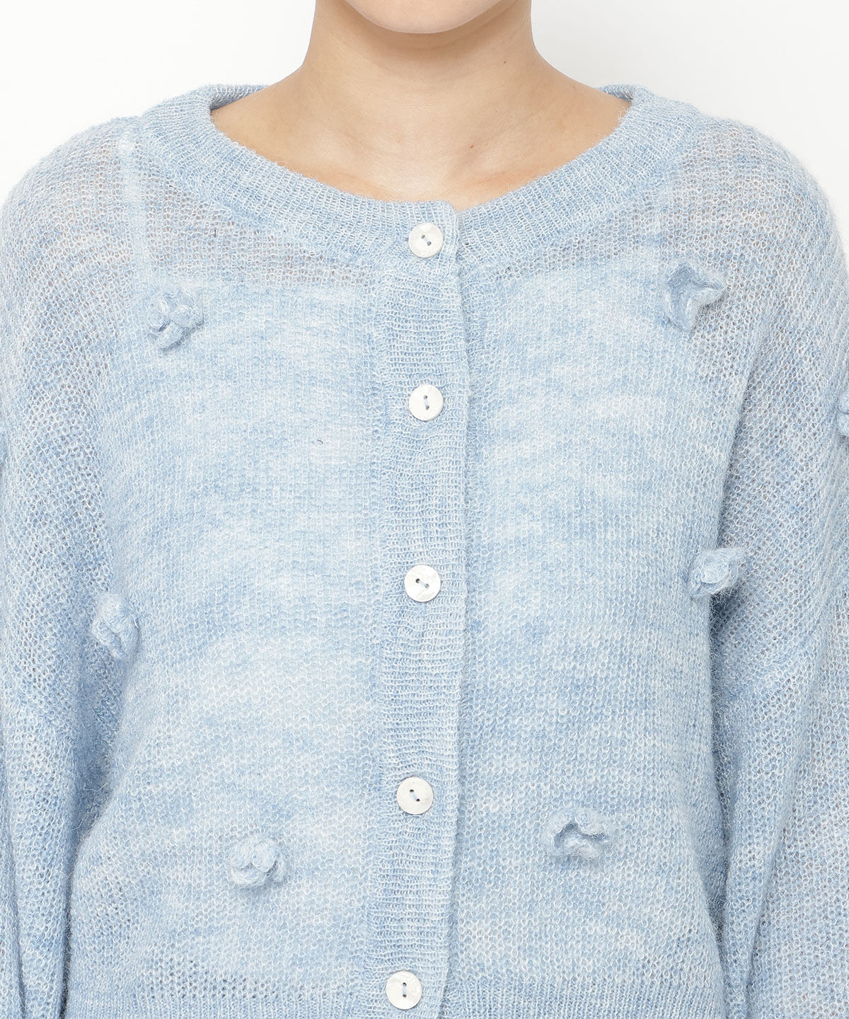 REDYAZEL「クロシェフラワーカーディガン」|カーディガン|