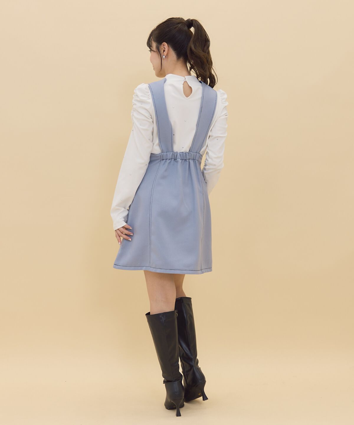 REDYAZEL「2wayレングスウーリッシュジャンパースカート」|ジャンパースカート|