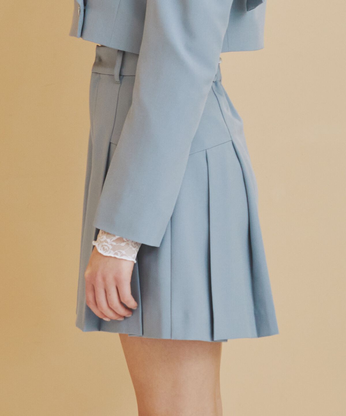 REDYAZEL「プリーツショートパンツ」|キュロット|