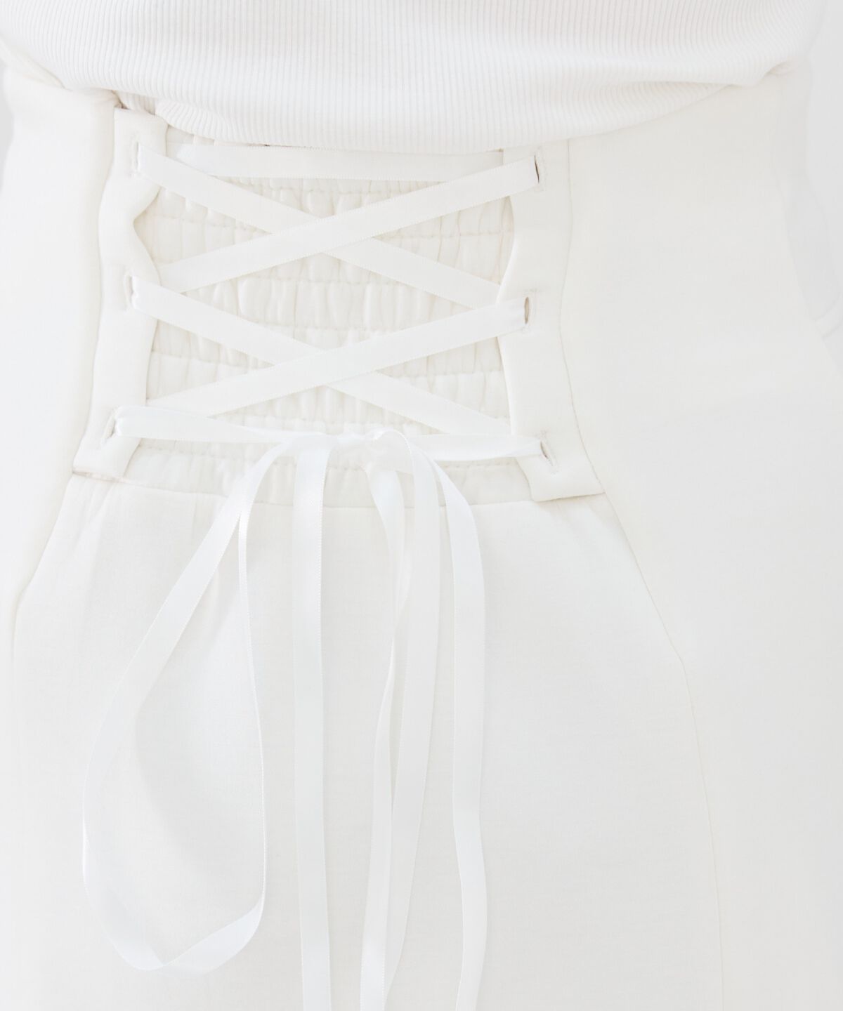 REDYAZEL「ダンボールバックスピンドルロングスカート」|タイト|