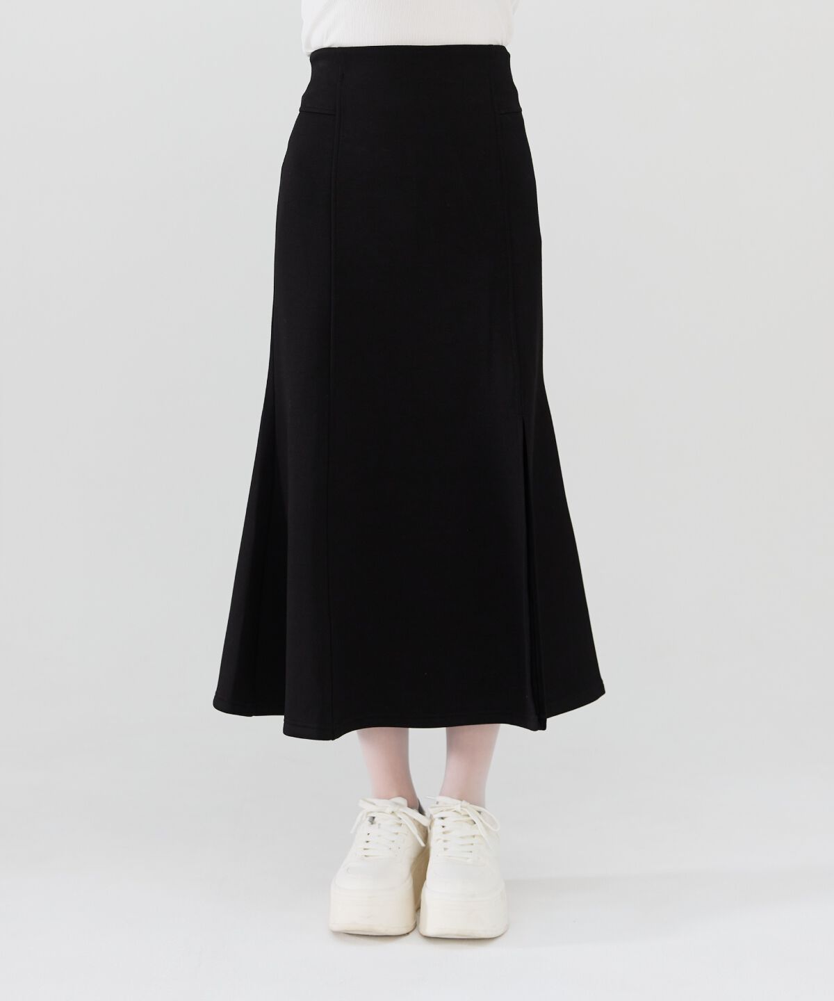 REDYAZEL「ダンボールバックスピンドルロングスカート」|タイト|