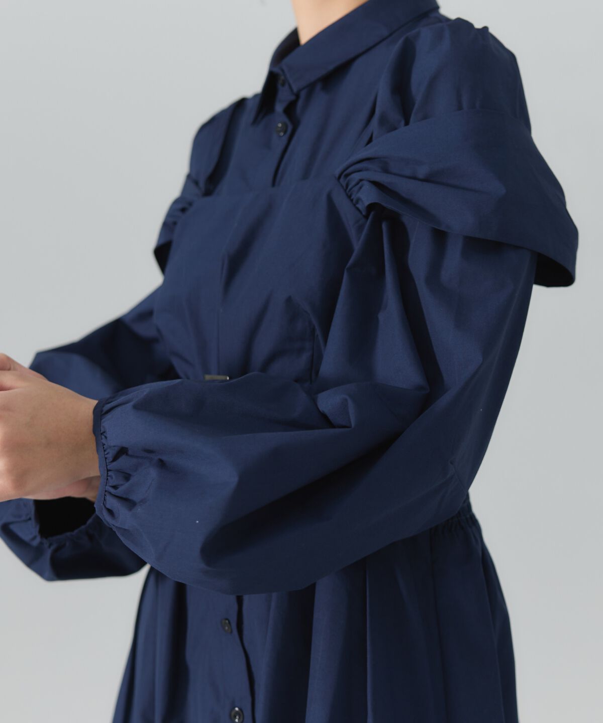 REDYAZEL「タックシャツワンピース」|ワンピース|