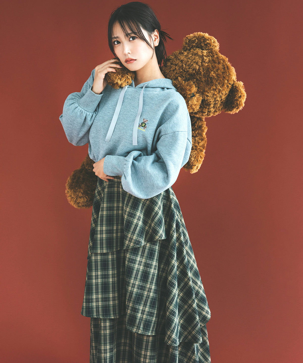 REDYAZEL「Azelyコンパクトフーディ」|パーカー|