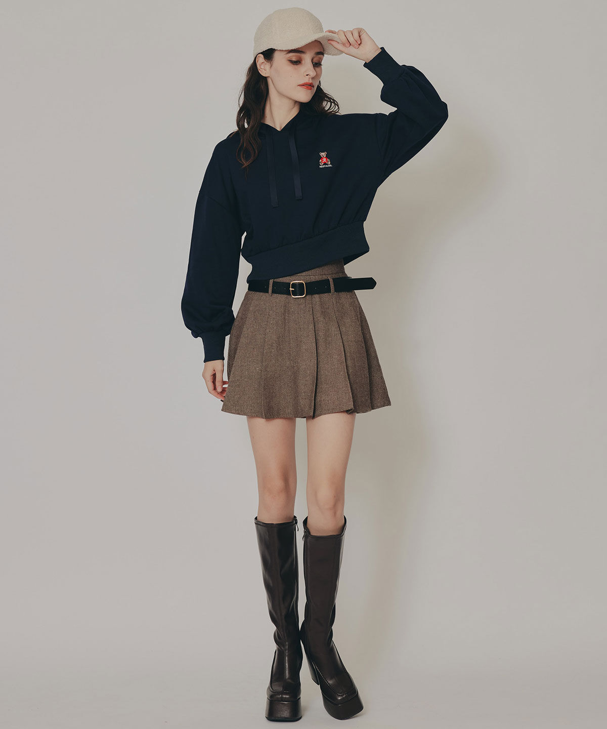 REDYAZEL「Azelyコンパクトフーディ」|パーカー|