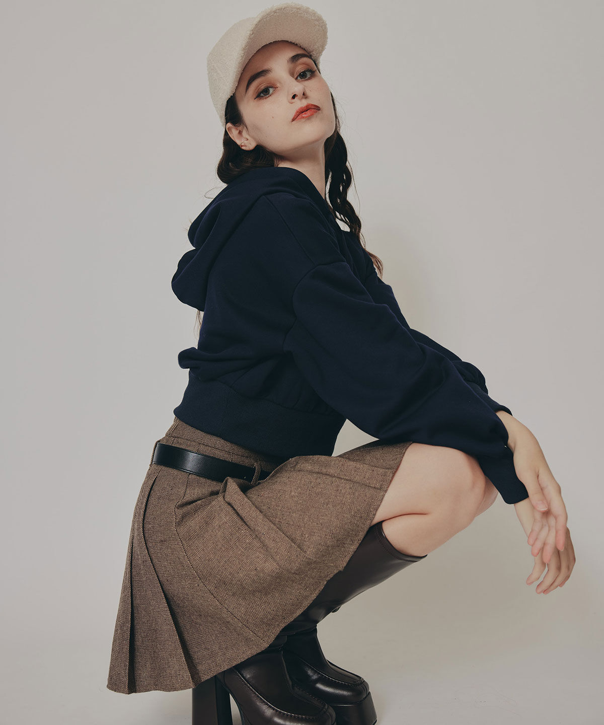 REDYAZEL「Azelyコンパクトフーディ」|パーカー|