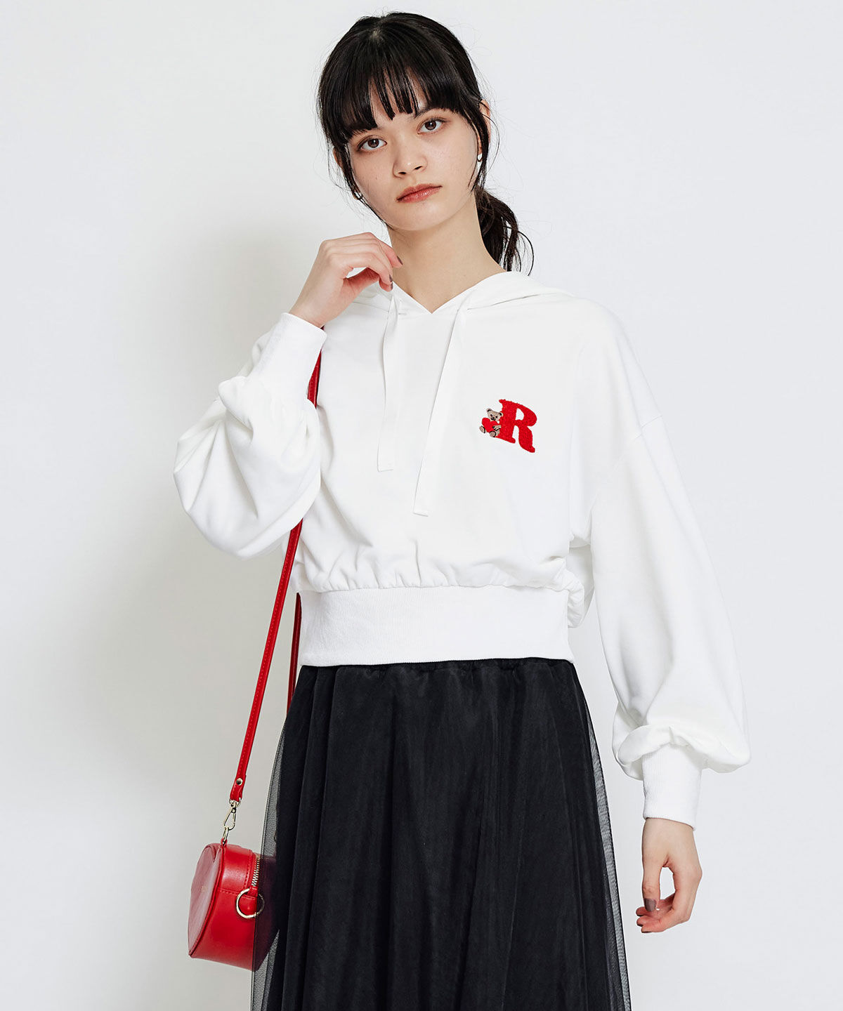 REDYAZEL「Azelyハートショートパーカー」|パーカー|