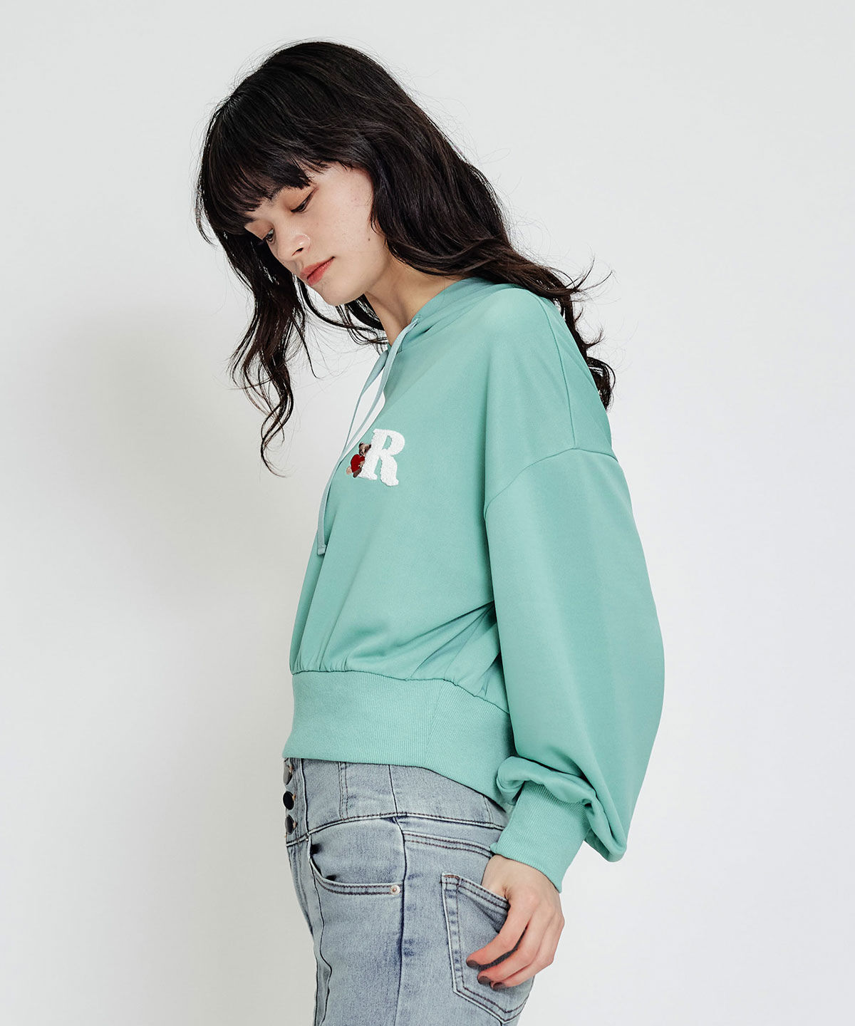 REDYAZEL「Azelyハートショートパーカー」|パーカー|