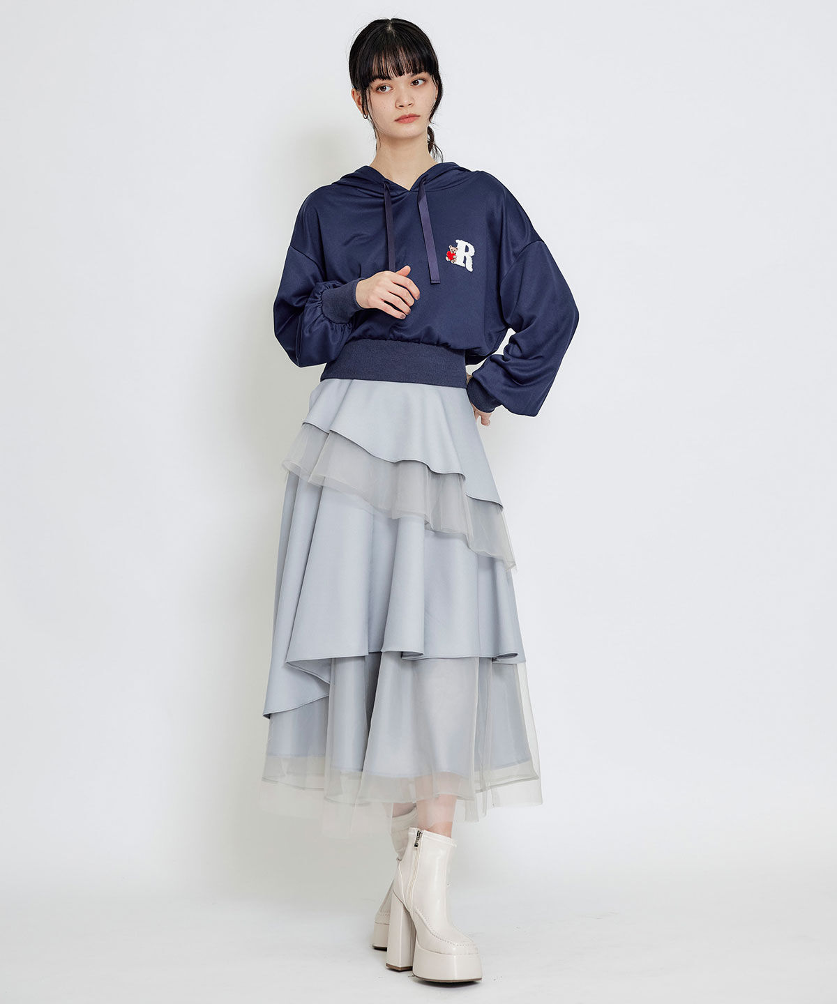 REDYAZEL「Azelyハートショートパーカー」|パーカー|