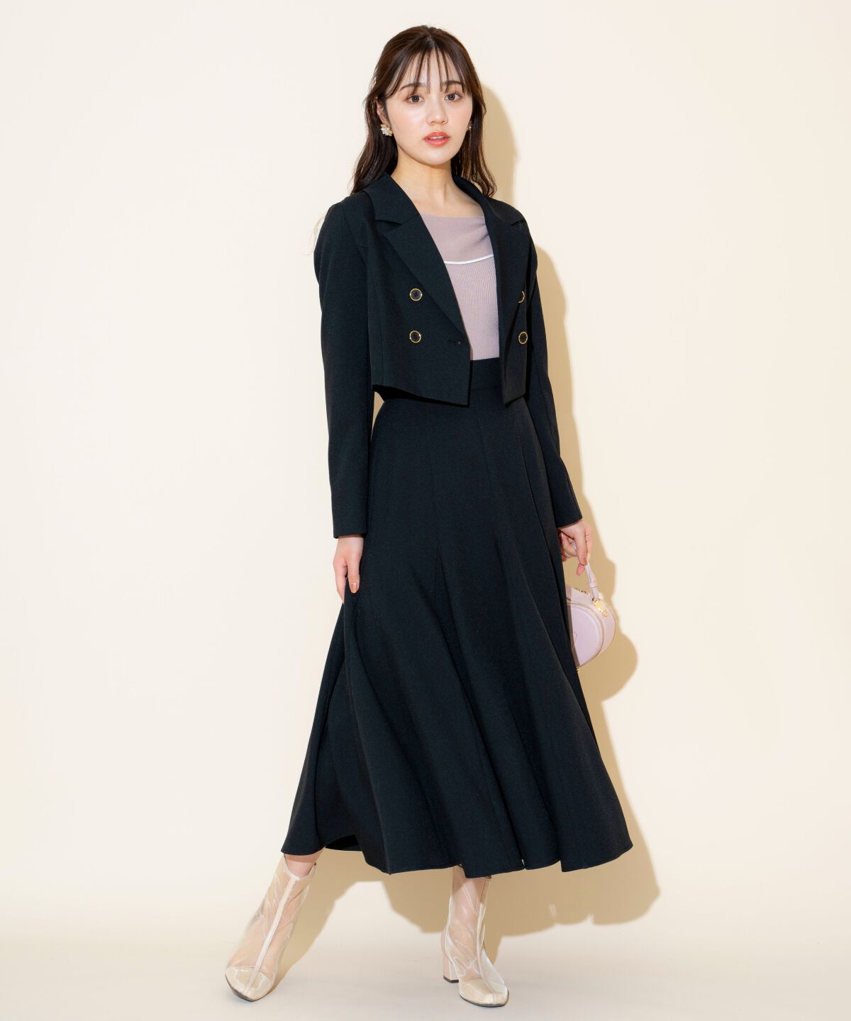 WILLSELECTION「ダブルボタンショートジャケット」|テーラードジャケット|