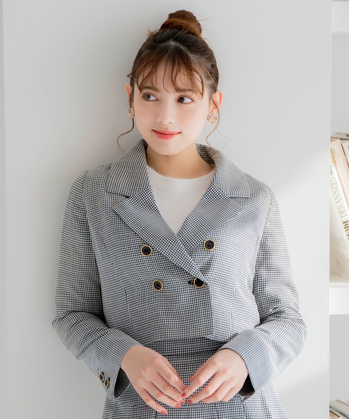 WILLSELECTION「ダブルボタンショートジャケット」|テーラードジャケット|