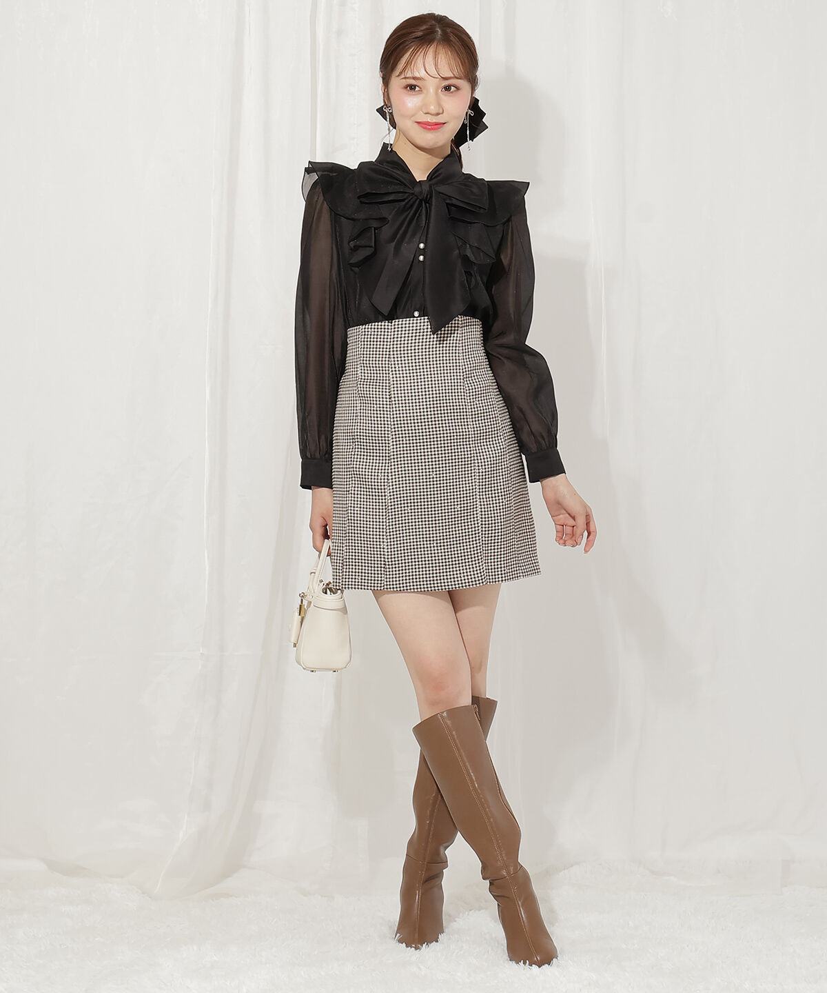 WILLSELECTION「ホットフィットミニスカート」|タイト|