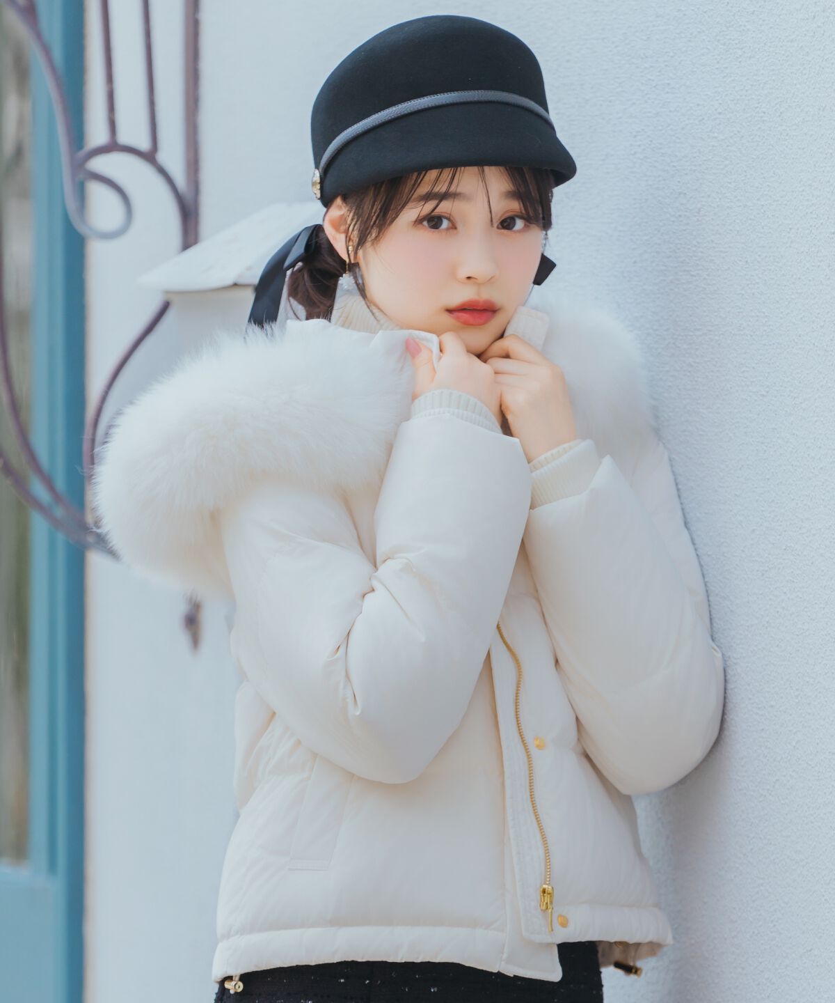 WILLSELECTION「FOXファー付きショートダウン」|ダウン|