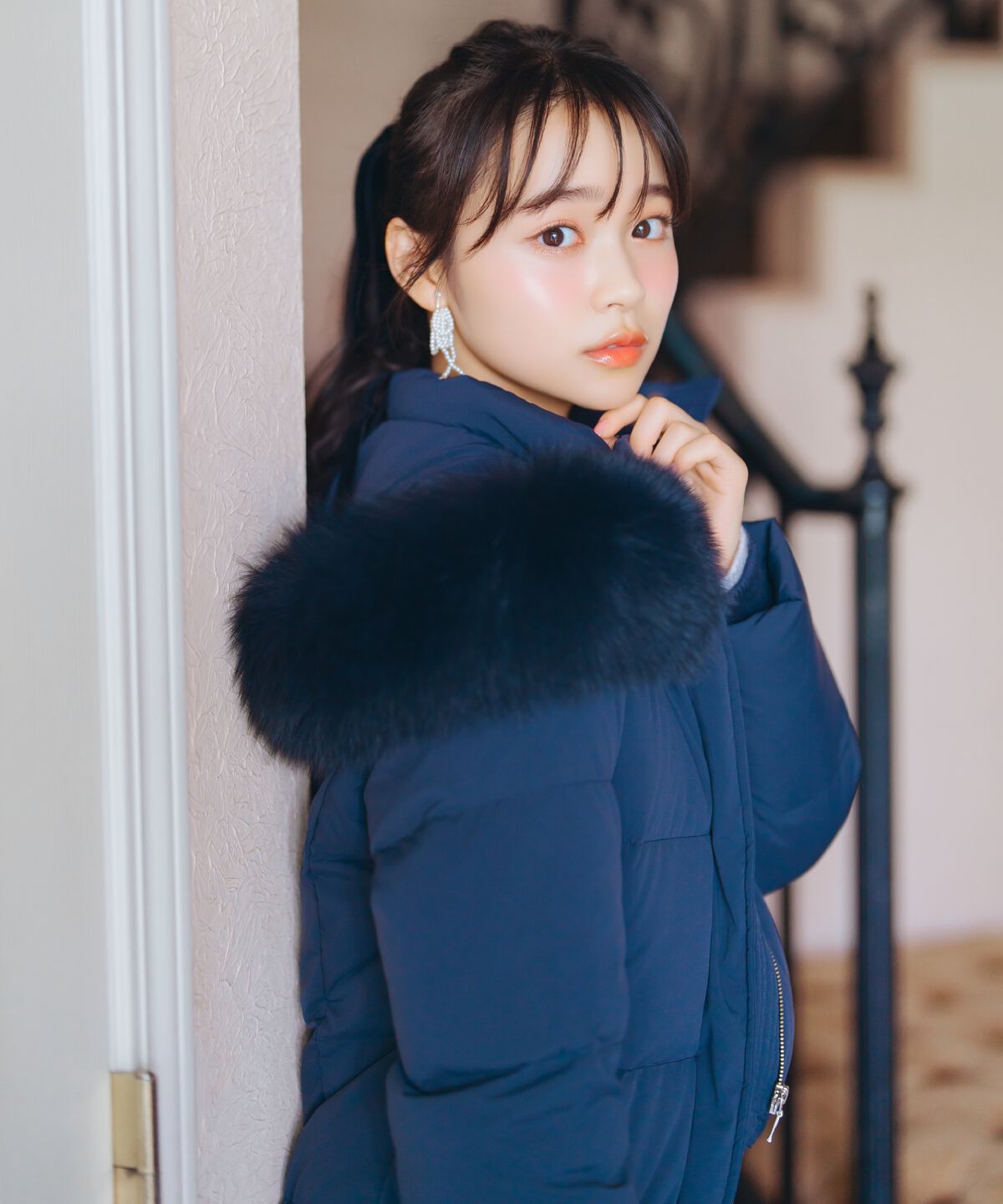 WILLSELECTION「FOXファー付きショートダウン」|ダウン|