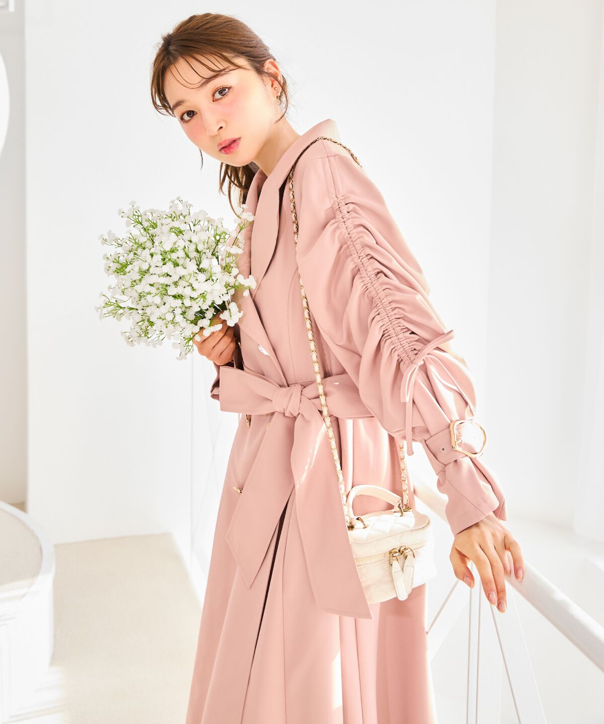 WILLSELECTION「ドロストデザイントレンチコート」|トレンチコート|