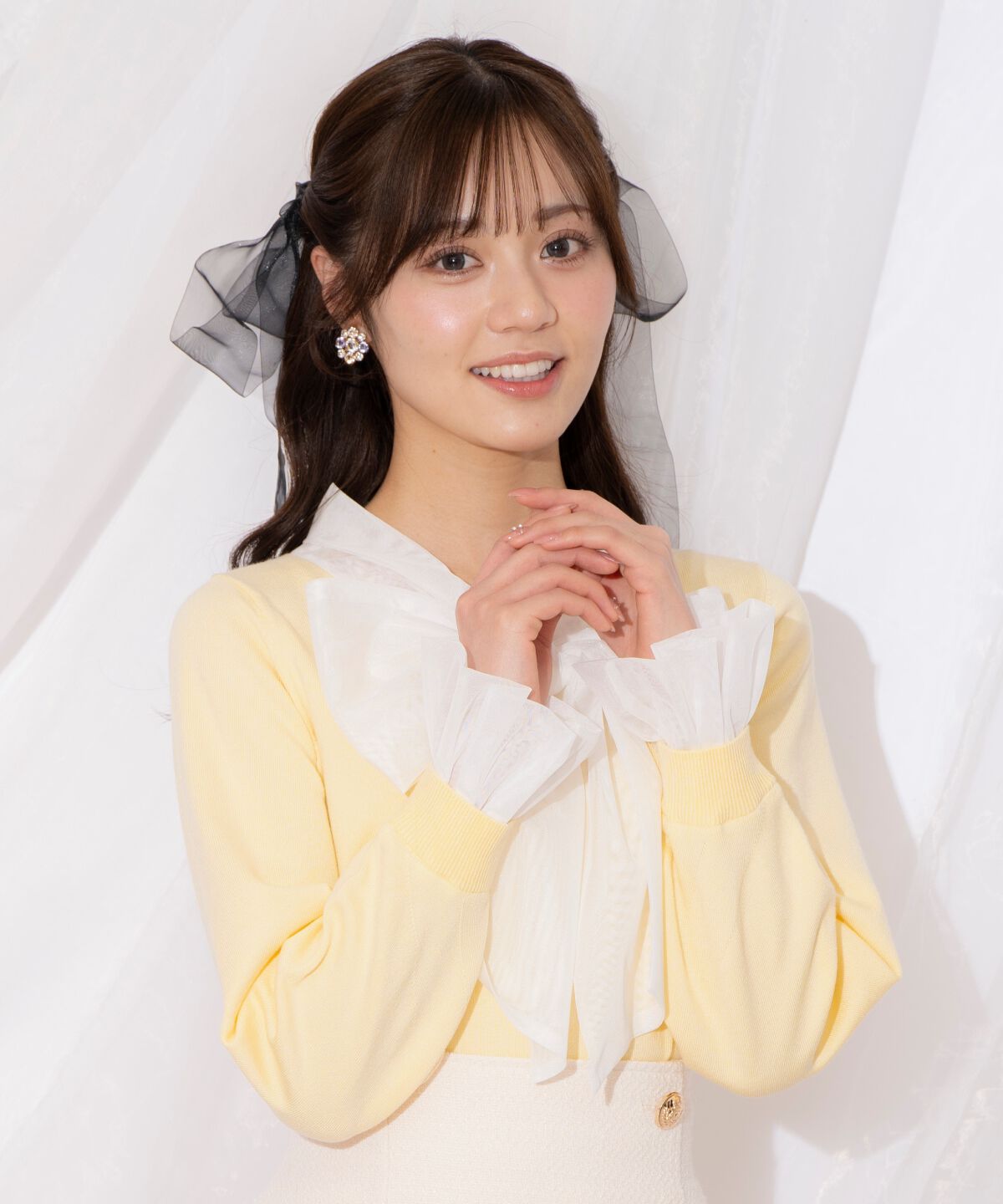 WILLSELECTION「レイヤード風ボウタイニット」|ニット・セーター|