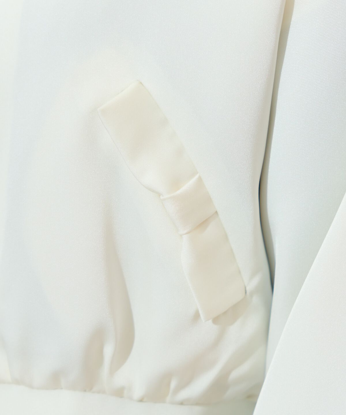 WILLSELECTION「リボンポケットブルゾン」|ブルゾン・スタジャン|