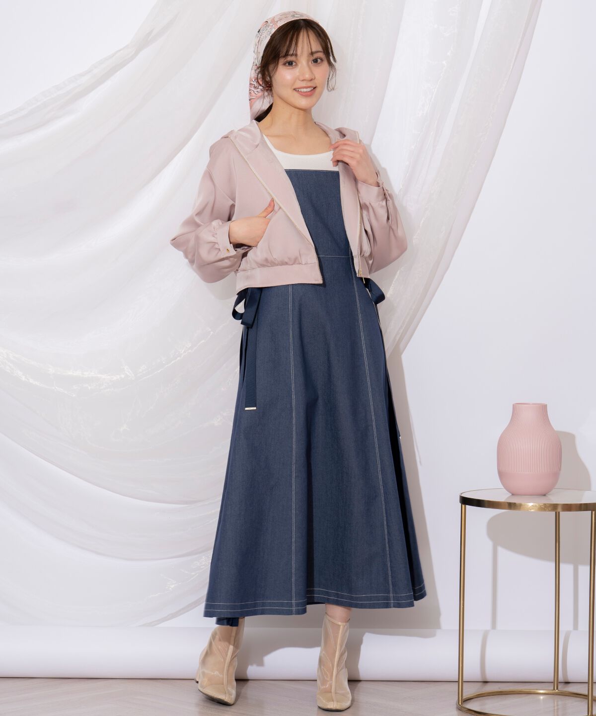 WILLSELECTION「リボンポケットブルゾン」|ブルゾン・スタジャン|