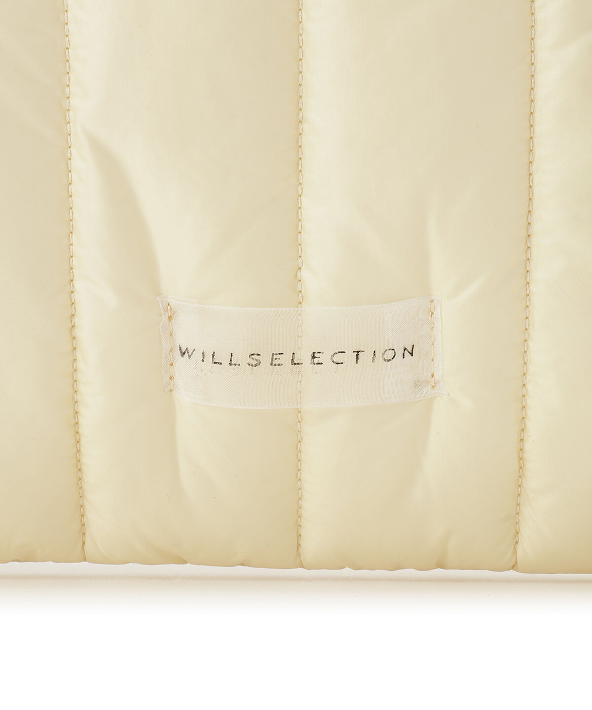 WILLSELECTION「リボンショルダーキルティングトート」|トートバッグ|