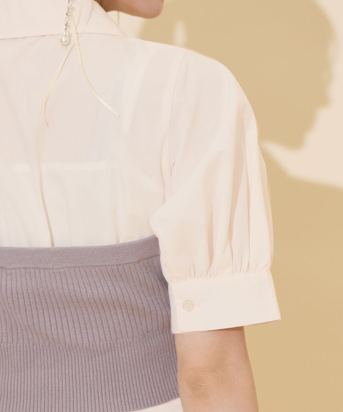 WILLSELECTION「ビスチェレイヤードタックシャツワンピース」|ワンピース|