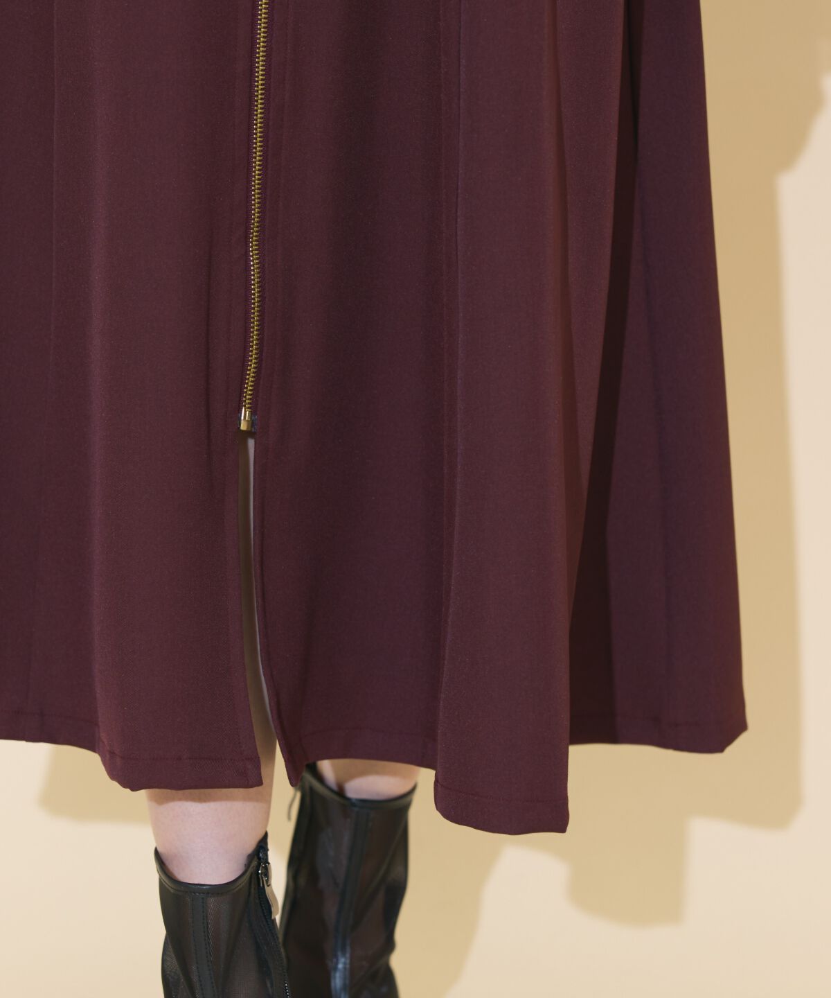 WILLSELECTION「ショルダーリボンフロントZIPワンピース」|ワンピース|