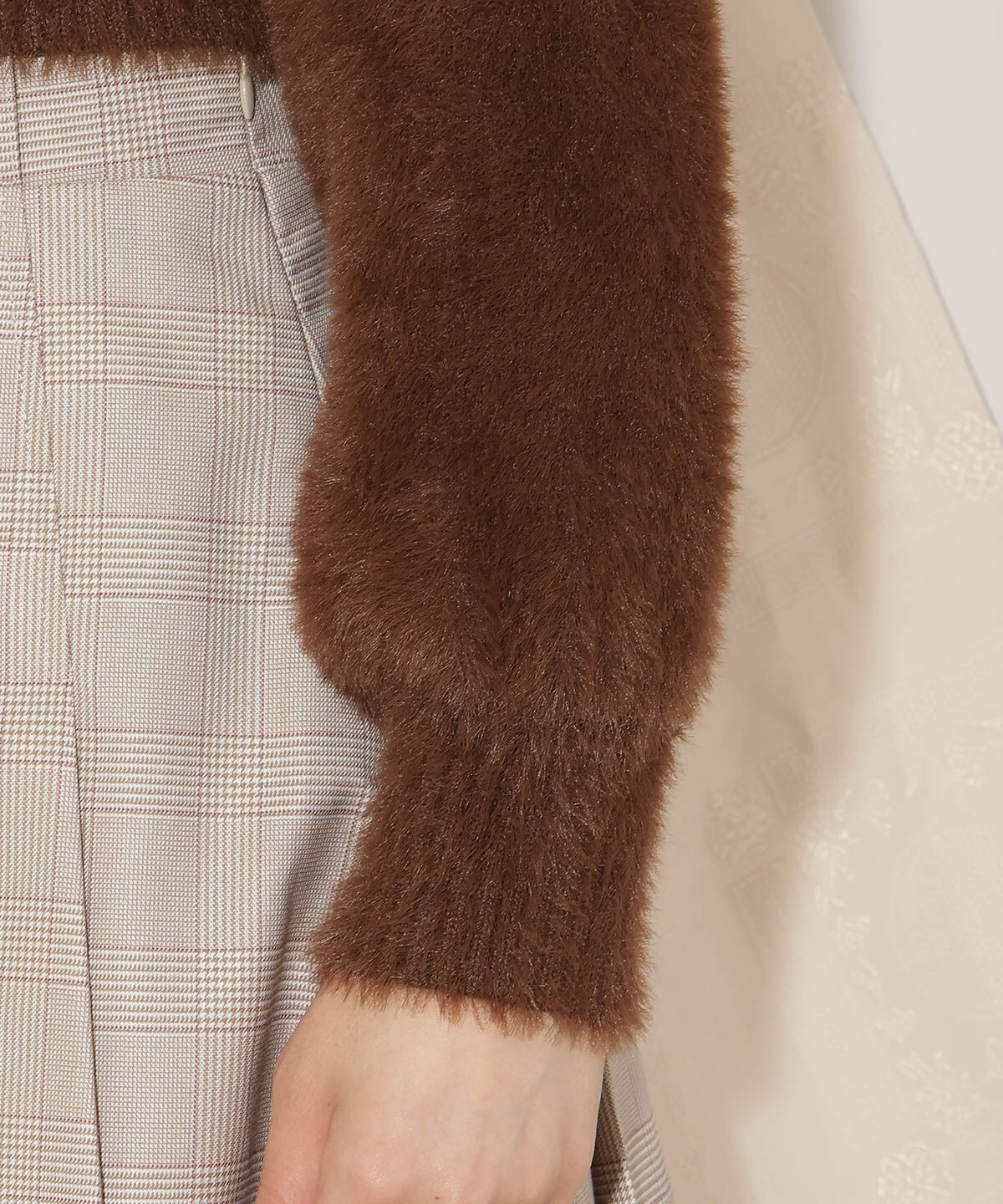 WILLSELECTION「パール＆ビジューフェザーカーディガン」|カーディガン|