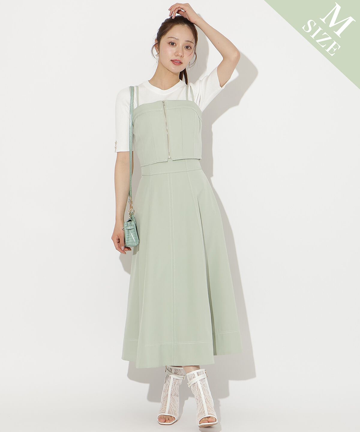 WILLSELECTION「ライトデニムフレアスカート」|スカート|